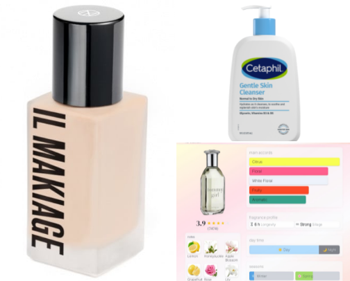 My favorite beauty recs cover photo collage