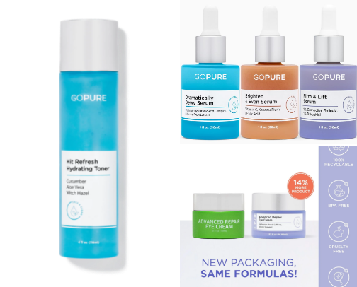 Skin Care cover photo collage