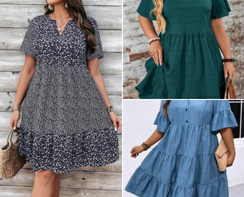 Plus Size wear for women cover photo collage