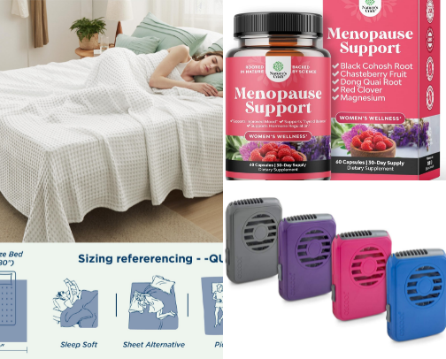 For Menopausal Moments cover photo collage