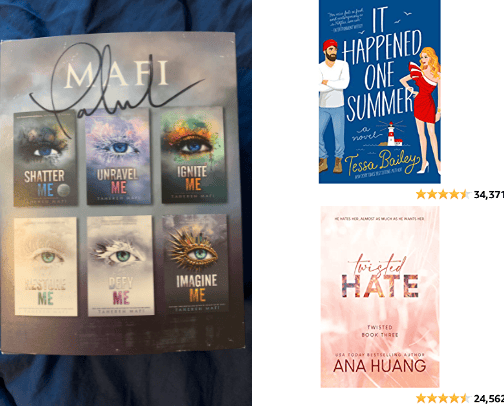 Book Recs 📖✨ cover photo collage