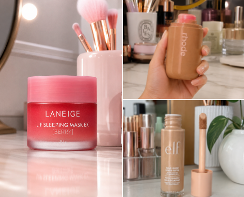 Pink Beauty Essential 🎀 cover photo collage