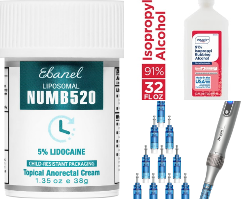 Microneedling MUST HAVES cover photo collage