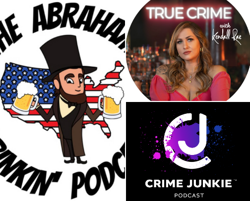 Podcasts that keep me, coming back for more… cover photo collage