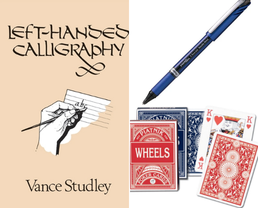 Left-Handed Things cover photo collage