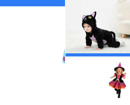 Baby & Toddler Halloween costume 👻 cover photo collage
