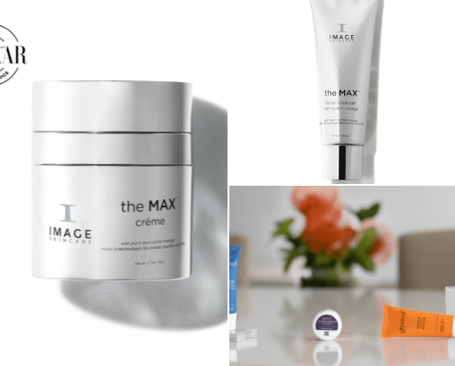 Favorite Skincare products cover photo collage