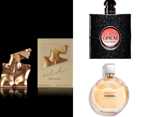 Fragrances everyone loves on me. cover photo collage