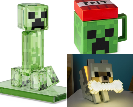 MInecraft Merch To Covet cover photo collage