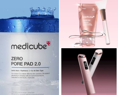 The Viral Medicube Glow-Up Edit cover photo collage