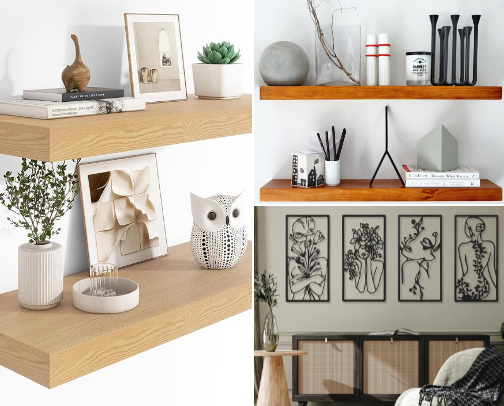 Modern Wall Accents cover photo collage