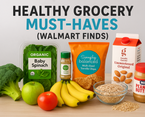 🥗 Healthy Grocery Must-Haves cover photo collage