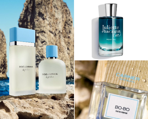 My Go-To Fresh and Clean Fragrance Picks  💦 cover photo collage