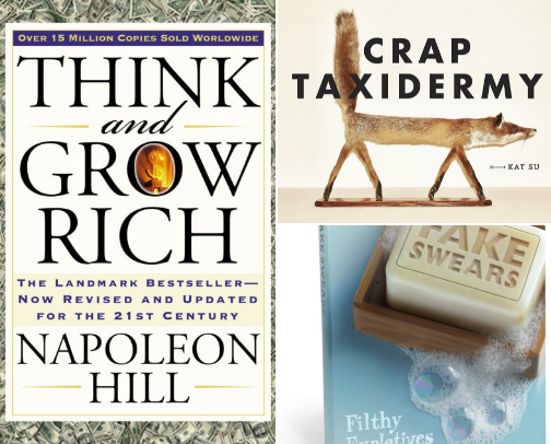 My favorite book recs cover photo collage