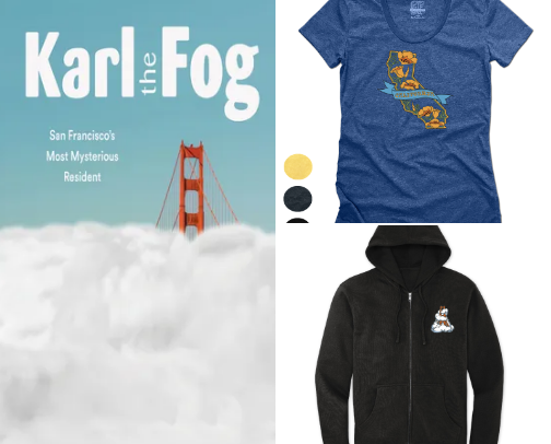 Read Online - Fog Lover's Guide to Karl the Fog: San Francisco's Most Mysterious Resident cover photo collage