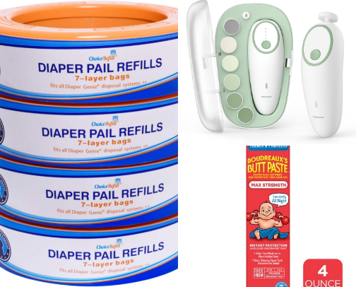 Baby registry must haves cover photo collage