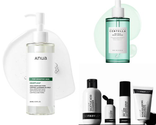 Oily Skin Products I Can No Longer Gatekeep🤫 cover photo collage