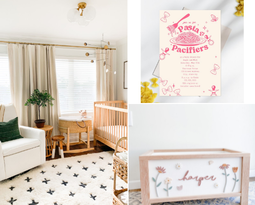 April Flowers bring Baby Showers🌧️🐣 cover photo collage