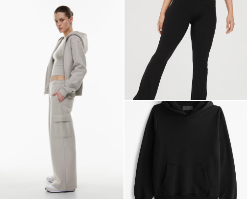 comfy clothes cover photo collage