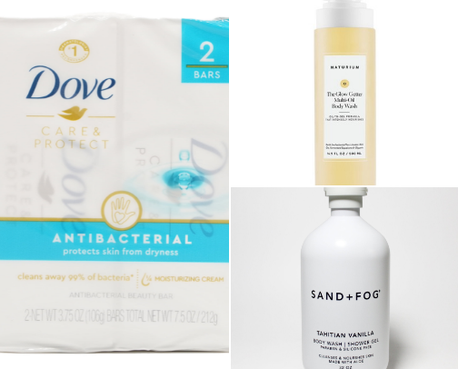 My shower must haves, for my girlies who want to feel clean and smell amazing! cover photo collage