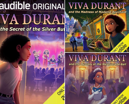 Viva Durant by Ashli St. Armant #blackauthors #womenauthors #NewOrleans #Louisiana #great grandmother #grandmother #youngadultbooks #FrenchQuarter cover photo collage