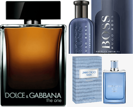 Long lasting perfumes cover photo collage