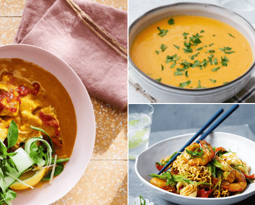 Recommended recipes for families 🥗🍛🍱 cover photo collage