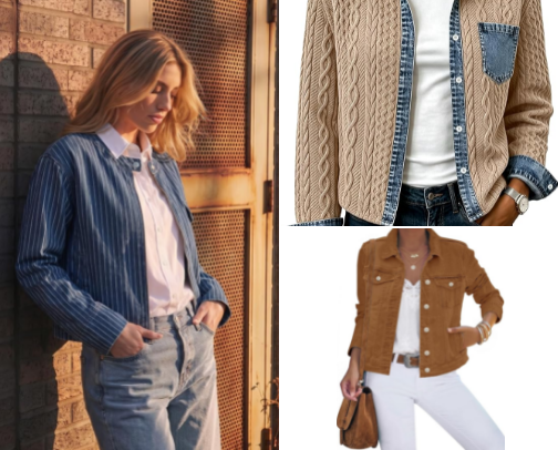 Fall '26 Jean Jackets that Break the Rules cover photo collage