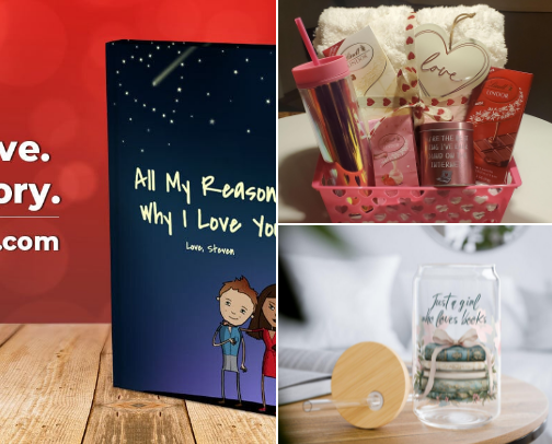 Valentine's Day Gift Ideas cover photo collage