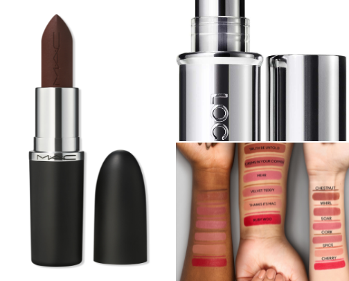MAC Cosmetics cover photo collage