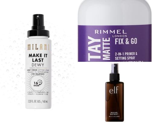 Top 10 Makeup Setting Sprays to Buy cover photo collage