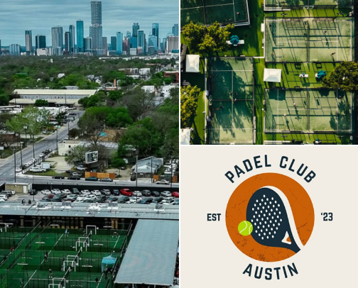 Padel Clubs Austin cover photo collage