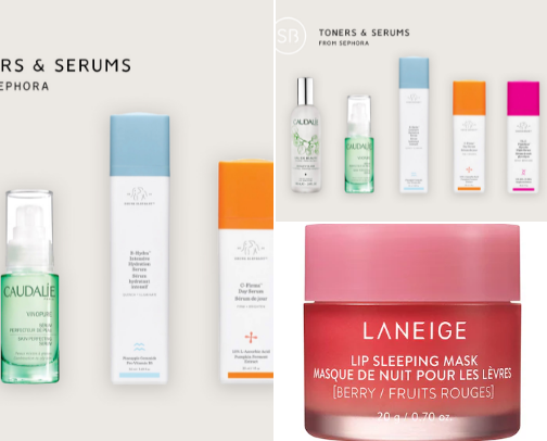 SKINCARE cover photo collage