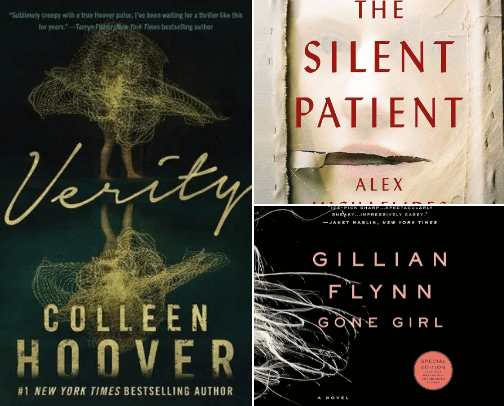 All-Time Top-Rated Psychological Thrillers that Everyone Should Read cover photo collage