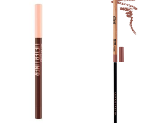 Cool Tone Lip Liners cover photo collage