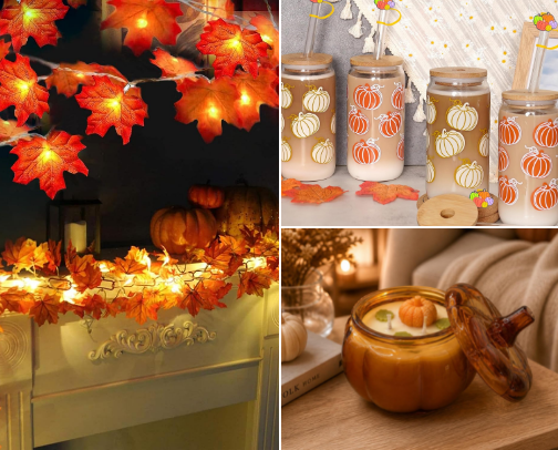 Cozy Fall Finds: On a Budget! cover photo collage
