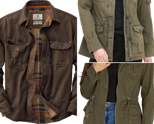 Field Jackets cover photo collage
