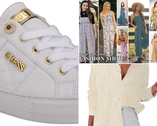 Fashion footwear for different styles of clothing cover photo collage