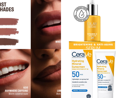⭐ My Favorite Beauty Recs cover photo collage