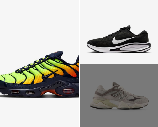 Athletes foot wear cover photo collage