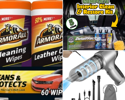 Clean Girl Car Must Haves💅🏼 cover photo collage