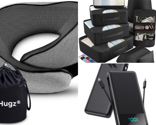 travel essentials for THAT girl cover photo collage