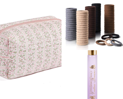 Backpack girly must haves cover photo collage