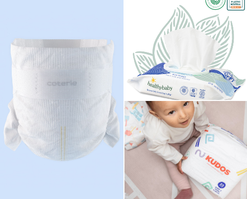Better Bottoms: Clean & Conscious Diapering cover photo collage