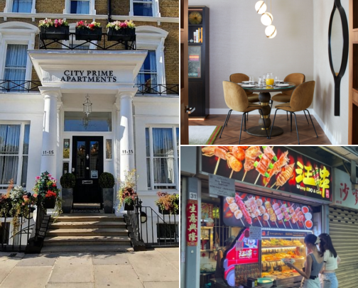 Comfortable Stays for a Relaxing Escape in Kensington, London, United Kingdom cover photo collage