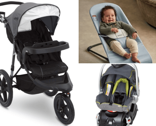 Baby essentials cover photo collage