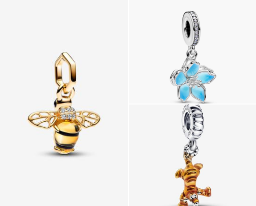 Prettiest Pandora charms for you💓 cover photo collage