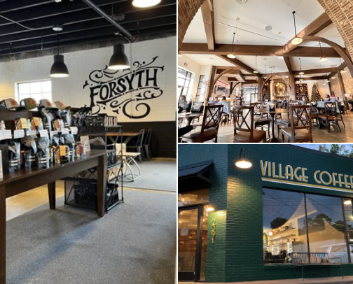 My Favorite Middle Georgia Coffee Shops cover photo collage