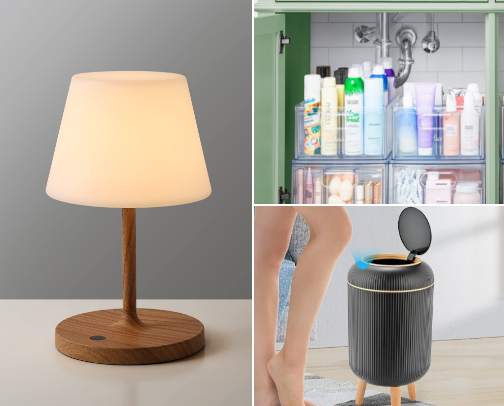 Upgrade your bathroom and get organized 🙌🏻 cover photo collage