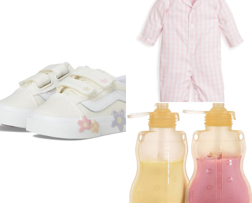 Things I buy for Peach cover photo collage